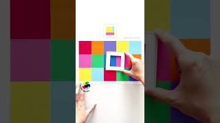 Kids Activity 🧩 | Shape Color Patterns #printables #chanafavors #kidsactivities #braingames #shorts