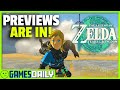 Zelda: Tears of The Kingdom Previews Have Dropped! - Kinda Funny Games Daily 04.26.23