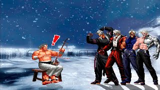 [KOF Mugen] Oldmon vs Rugal Bernstein Team