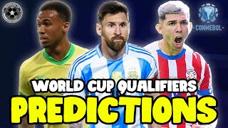 CONMEBOL NOVEMBER WORLD CUP QUALIFIERS PREDICTIONS (Part 2)