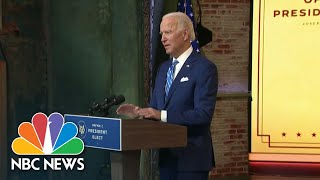 Biden And Harris Receive First Classified Intelligence Briefing | NBC Nightly News