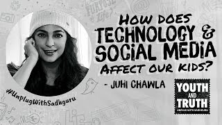 Are Phones & Social Media Bad For Kids? Juhi Chawla Asks Sadhguru