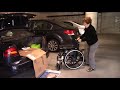 An Easy Way to Load a Wheelchair into the Trunk of a Car