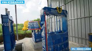 மெஷின் நிறுவும் பணியில் | ALL IN ONE Interlock Brick Machine | Karnataka | VGS Hydraulics-Covai