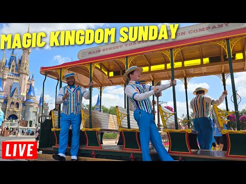 EN VIVO: Paseos, espectáculos y desfiles de Magic Kingdom Sunday Morning en Walt Disney World 4/8/2024