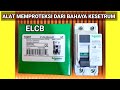 ALAT YANG SANGAT PENTING PASANG DI INSTALASI LISTRIK RUMAH// ELCB  SCHNEIDER 2P 25A 30MA