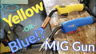 Yellow or Blue MIG Gun - Which do you have for your Weldpro MIG 200?