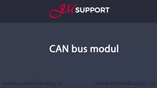 CANBUS modul pre monitorovacie zariadenie