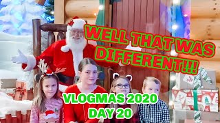 VLOGMAS 2020 DAY 20 | BIRTHDAY VLOG | MEETING SANTA DURING COVID | CHRISTMAS 2020