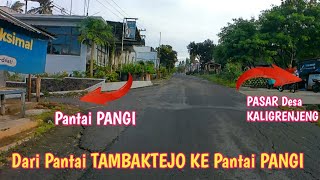 Jalan Terdekat dari Pantai TAMBAKREJO BLITAR ke Pantai PANGI BLITAR saat ini