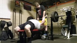 Niko Hulslander - Raw Speed Bench w/ 345.