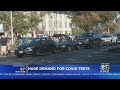 COVID Testing:  Long lines as Bay Area residents scramble for end of the year COVID tests