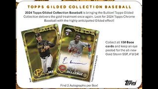 BGB1640 MLB 2024 TOPPS GILDED COLLECTION BASEBALL GROUP BREAKS BROG水道橋 大谷翔平 野球カード ケース開封 山本由伸 ドジャース