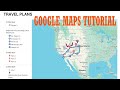 Google MY MAPS Tutorial: Create Custom Maps for Travel Plans & Cryptid Research