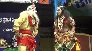 Yakshagana --  Indrajith Kalaga - 4 - Adoor - Marakada - Kusumodhara - Elkana