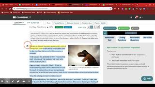 How to Annotate on CommonLit.org