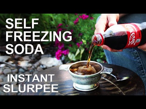 Self Freezing Coca-Cola (The trick that works on any soda!) Self Freezing Coca-Cola (The trick that works on any soda!)