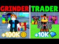 Grinding VS Trading, WHICH WILL MAKE MORE PROFIT? (TOILET TOWER DEFENSE)