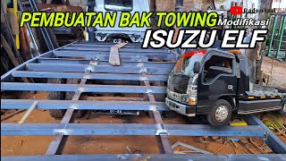 proses pembuatan bak towing || dari awal hingga akhir.