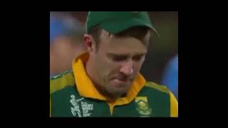AB de Villiers crying after losing World Cup semi final Flashback 2015