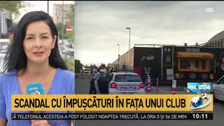 Scandal cu împușcături în fața unui club din Mamaia