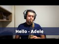 HELLO - Adele - Esteban Aguilar - Alto Sax Instrumental Cover