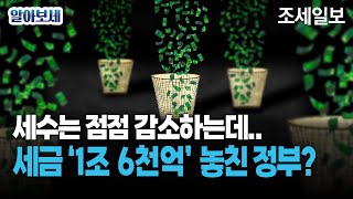 정부가 세금 '1조 6천 억' 놓쳤다? (세제개편 토론회/세수감소)