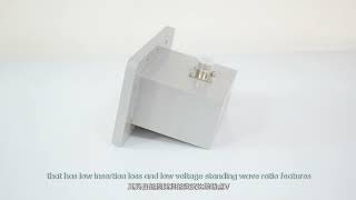 WR340 Rectangular Waveguide to Coaxial Adapter