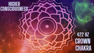 422 Hz, Higher Consciousness Meditation Music: Tibetan Singing Bowl, Crown Chakra Note B