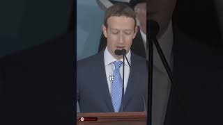 Mark Zuckerberg is a Robot. Weird! #sorts #zackdfilms #markzuckerberg #communication