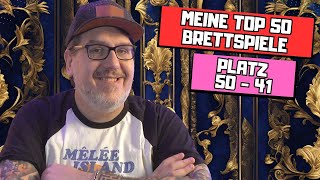 MEINE TOP 50 Brettspiele All-Time - Platz 50 - 41