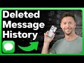 How To Check Deleted Messages On iPhone