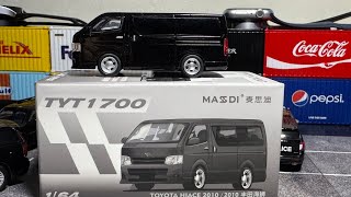 Unboxing Masdi 1:64 Scale Toyota HiAce 2010