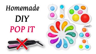 DIY Pop It Fidget Toys (How To Make Viral TikTok Fidget Toy At Home) **EASY**