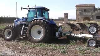 new holland tg285 in aratura