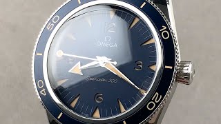 2021 Omega Seamaster 300 234.30.41.21.03.001 Omega Watch Review