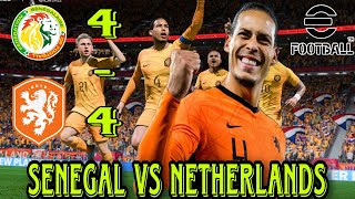 PES23 | SENEGAL VS NETHERLANDS FIFA WORLD CUP 2022