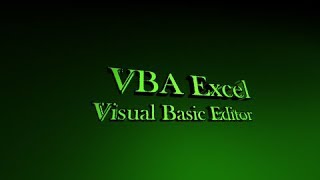 Programming in Excel Lesson 1 - Visual Basic Editor Tutorial