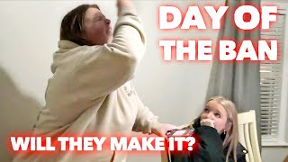 DAY OF THE BAN | WILL THEY MAKE IT | Family 5 Vlogs