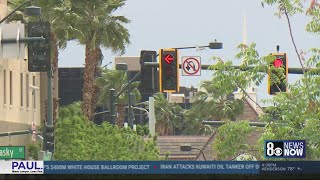 Las Vegas area transportation officials tracking faulty traffic light systems