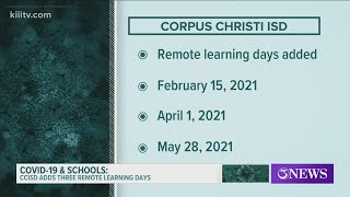 CCISD adds three remote-learning only days to 2020-2021 school calendar