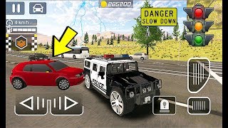Police Car Chase "Hummel Cop Driver Simulator" Android Gameplay Video #3