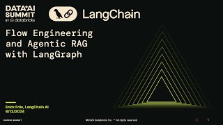 Flow Engineering and Agentic RAG with LangGraph