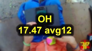 17.47 OH average of 12 + 16.49 avg5 (14.47 single)