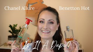 Is It A Dupe Chanel Allure VS. United Colors of Benetton Hot