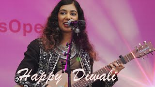 Diwali Festival London’s Trafalgar Square 2019 दिवाली फेस्टिवल लंदन ट्राफलगर स्क्वायर Dimps \u0026 Saachi