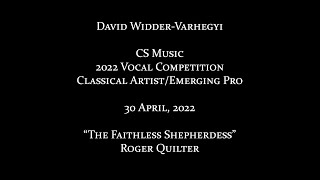 CS Music Vocal Competition 2022 - David Widder-Varhegyi - \