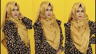 Quick Party Hijab Tutorial || MUNA