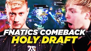 LS | FNC GIVING FANS HOPE WITH HOLY DRAFT | KOI vs FNC