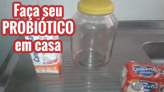 REPARE SUA FLORA INTESTINAL COM PROBIÓTICO CASEIRO - SAÚDE INTESTINAL - Lactobacilos VIVOS